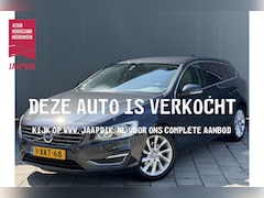 Volvo V60 - BWJ 2014 | 1.6 150PK T3 Summum | LEDER | CLIMA | NAVI | STOELVERW | STOELGEHEUGEN | PDC |