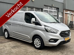 Ford Transit Custom - 300 2.0 TDCI L2H1 Limited Airco Cruise control Trekhaak 2800kg trekgewicht 3-Persoons Stoe