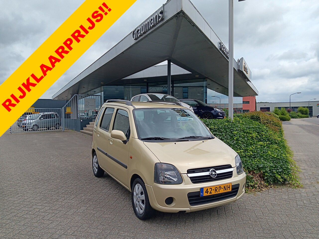 Opel Agila - 1.2-16V Flexx cool 1.2-16V Flexx cool, Airco, CD-speler, Lichtmetaal etc. 1e eigenaar! - AutoWereld.nl