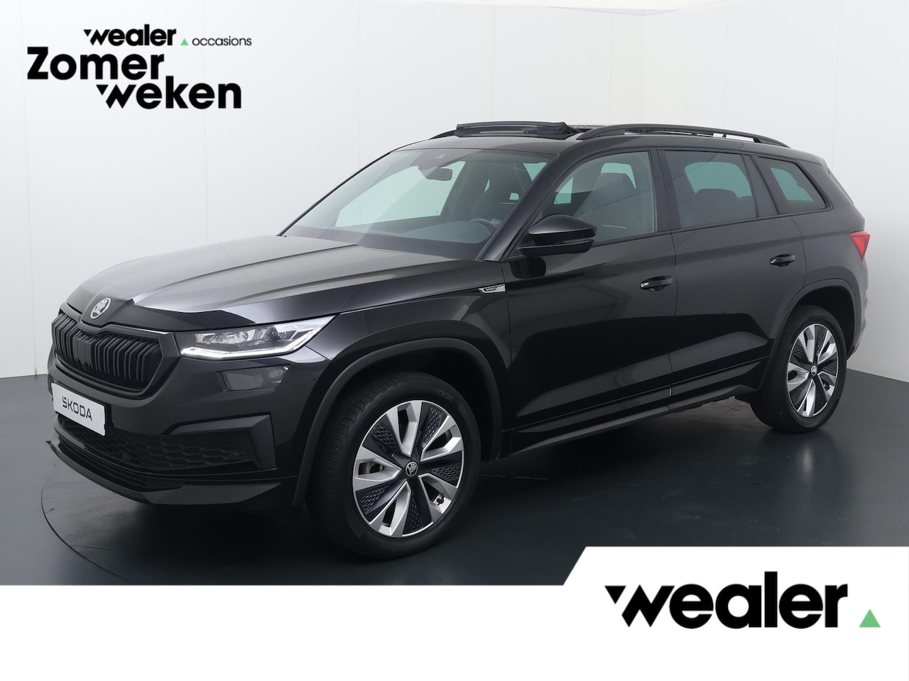 Skoda Kodiaq - 1.5 TSI Sportline Business 7p. | 150 PK | Automaat | Adaptive Cruise Control | Panoramadak - AutoWereld.nl