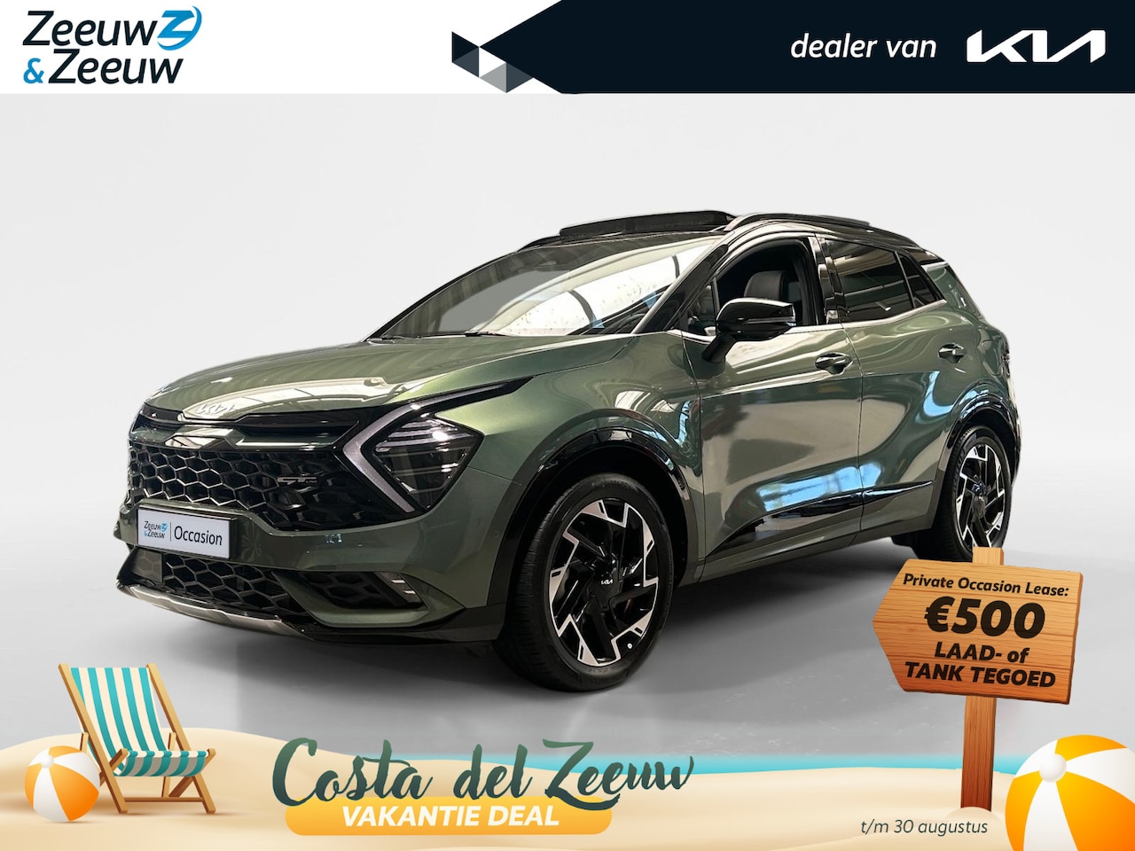 Kia Sportage - 1.6 T-GDi Plug-in Hybrid AWD GT-PlusLine | Apple Carplay / Android Auto | Navigatiesyteem - AutoWereld.nl