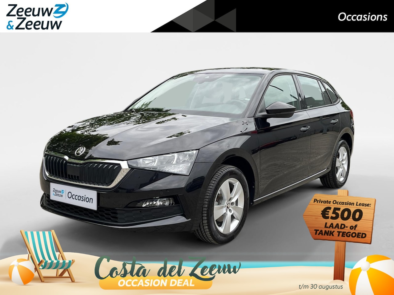 Skoda Scala - 1.0 TSI Sport Business | Stoelverwarming | Navigatie | Digital Dashboard - AutoWereld.nl