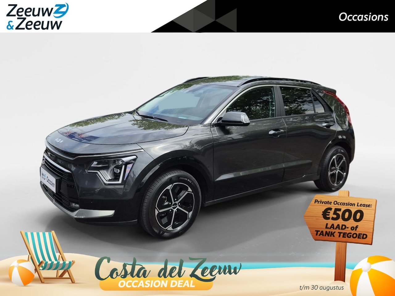 Kia Niro - 1.6 GDi Hybrid DynamicPlusLine | Cruise Control | Climate Control | Open Dak | Camera | St - AutoWereld.nl