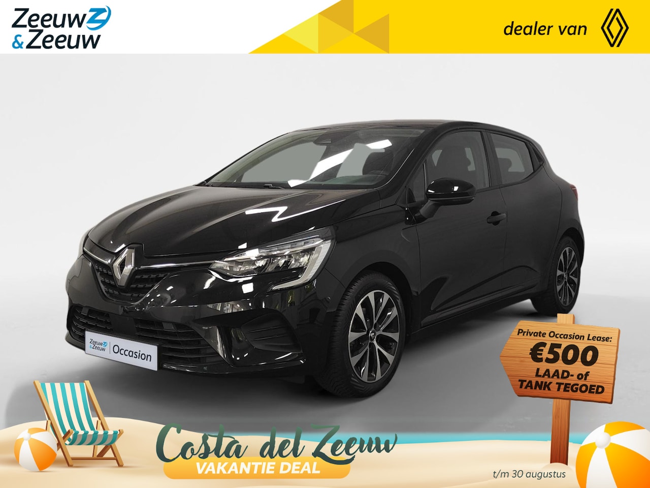 Renault Clio - 1.0 TCe Zen Airco applecarplay android auto cruise controle electrische ramen trekhaak lm - AutoWereld.nl