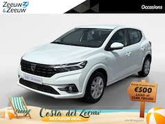 Dacia Sandero - 90PK TCe Comfort | 1e eigenaar | Navi | Parkeersensoren | Apple CarPlay/Android Auto | Air