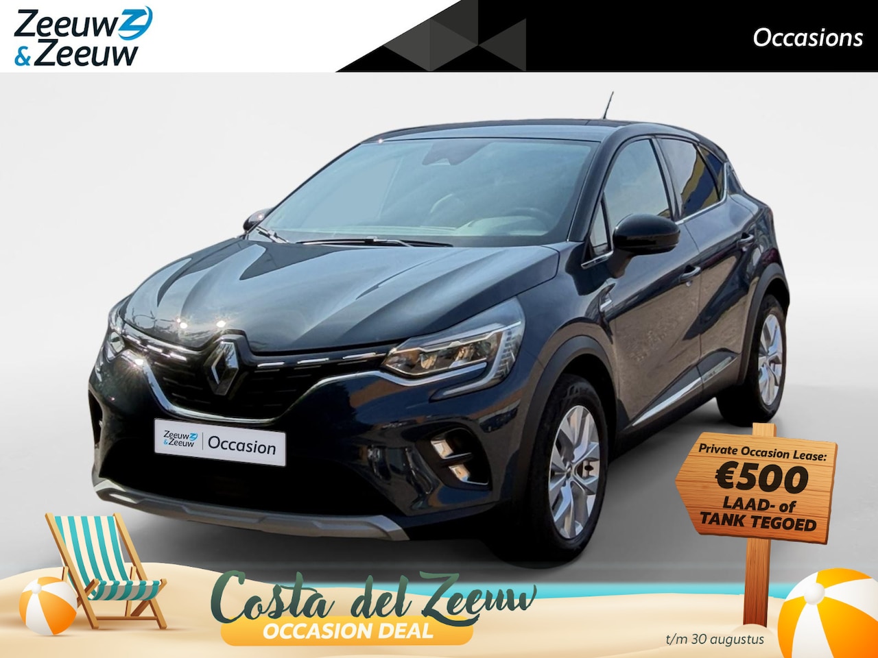 Renault Captur - 1.0 TCe 90 Intens Apple Carplay/Android Auto , electronic climate controle , parkeersensor - AutoWereld.nl