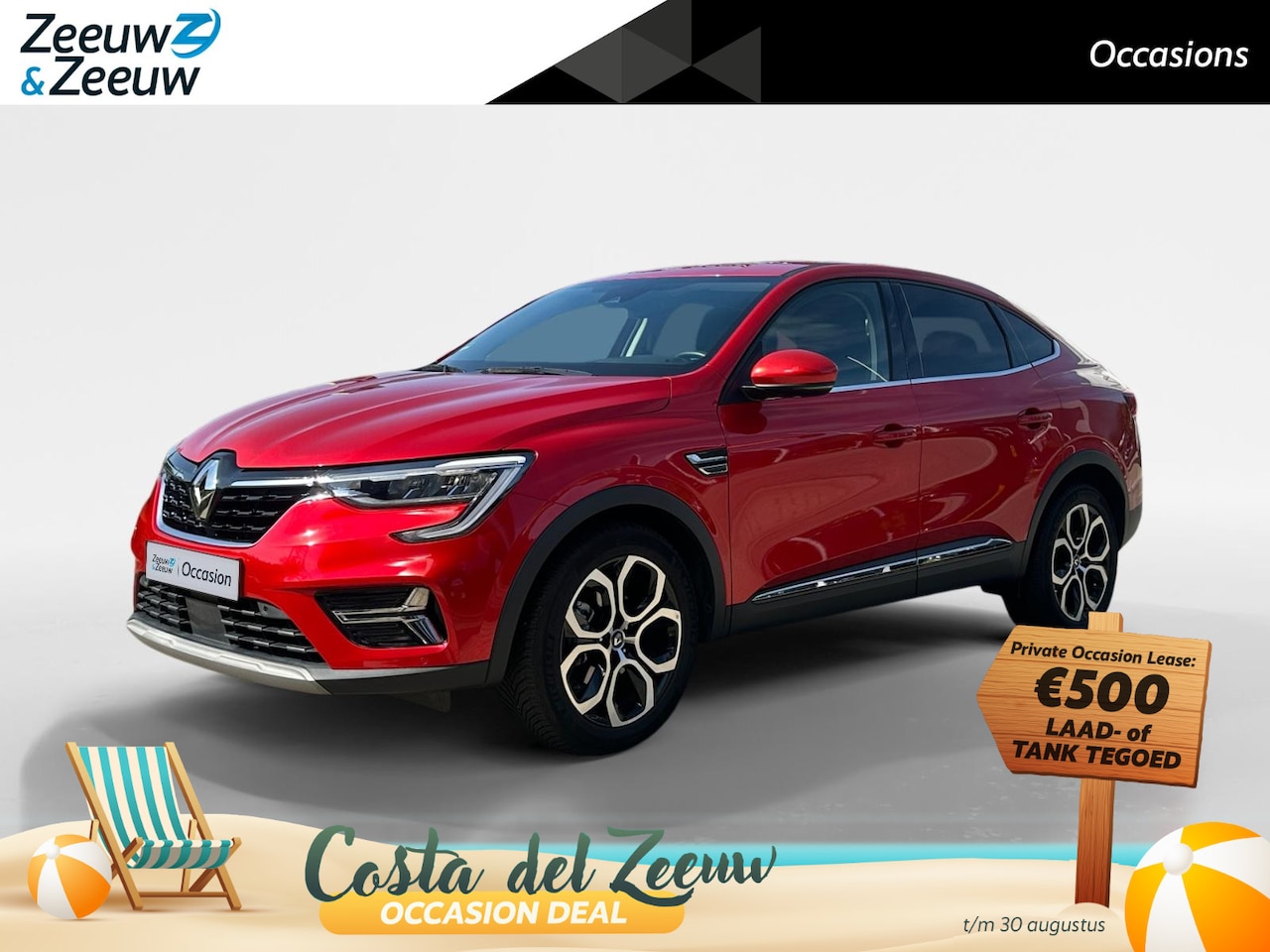Renault Arkana - 1.6 E-Tech hybrid 145 techno | Automaat | Camera | Parkeersensoren | Apple Carplay & Andro - AutoWereld.nl