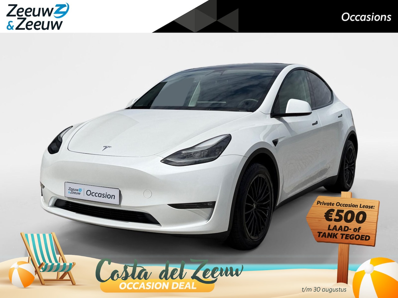 Tesla Model Y - 351PK Long Range AWD 75 kWh Automaat | 1e eigenaar | Panoramadak | Basic Autopilot | 360 C - AutoWereld.nl