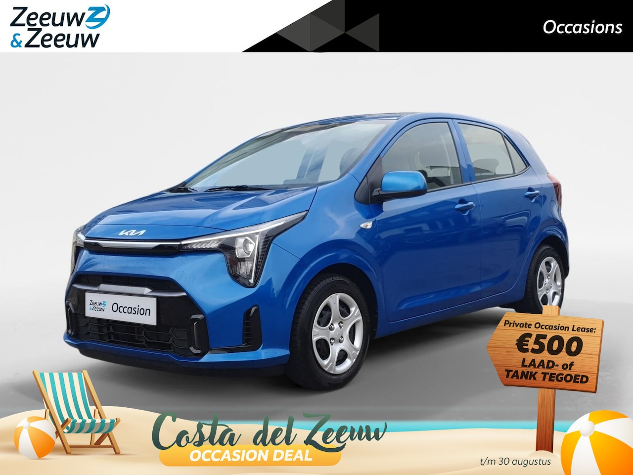 Kia Picanto - 1.0 DPI DynamicLine | Navigatie | Camera | Airco | Cruise control | Elektrische ramen voor - AutoWereld.nl
