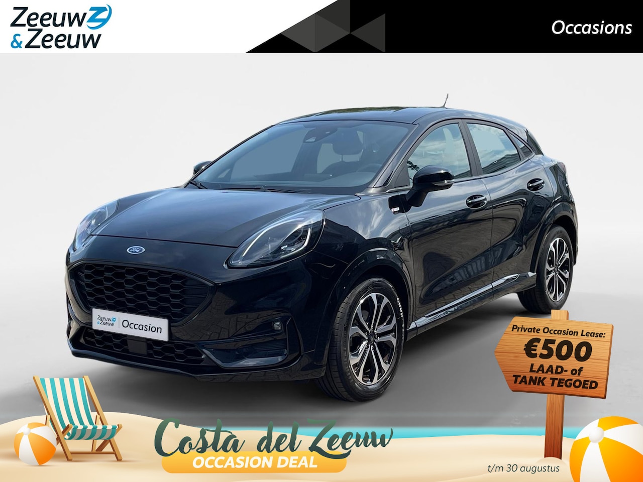 Ford Puma - 1.0 EcoBoost Hybrid ST-Line | Trekhaak | Stuur stoel en voorruitverwarming | Navigatie | L - AutoWereld.nl