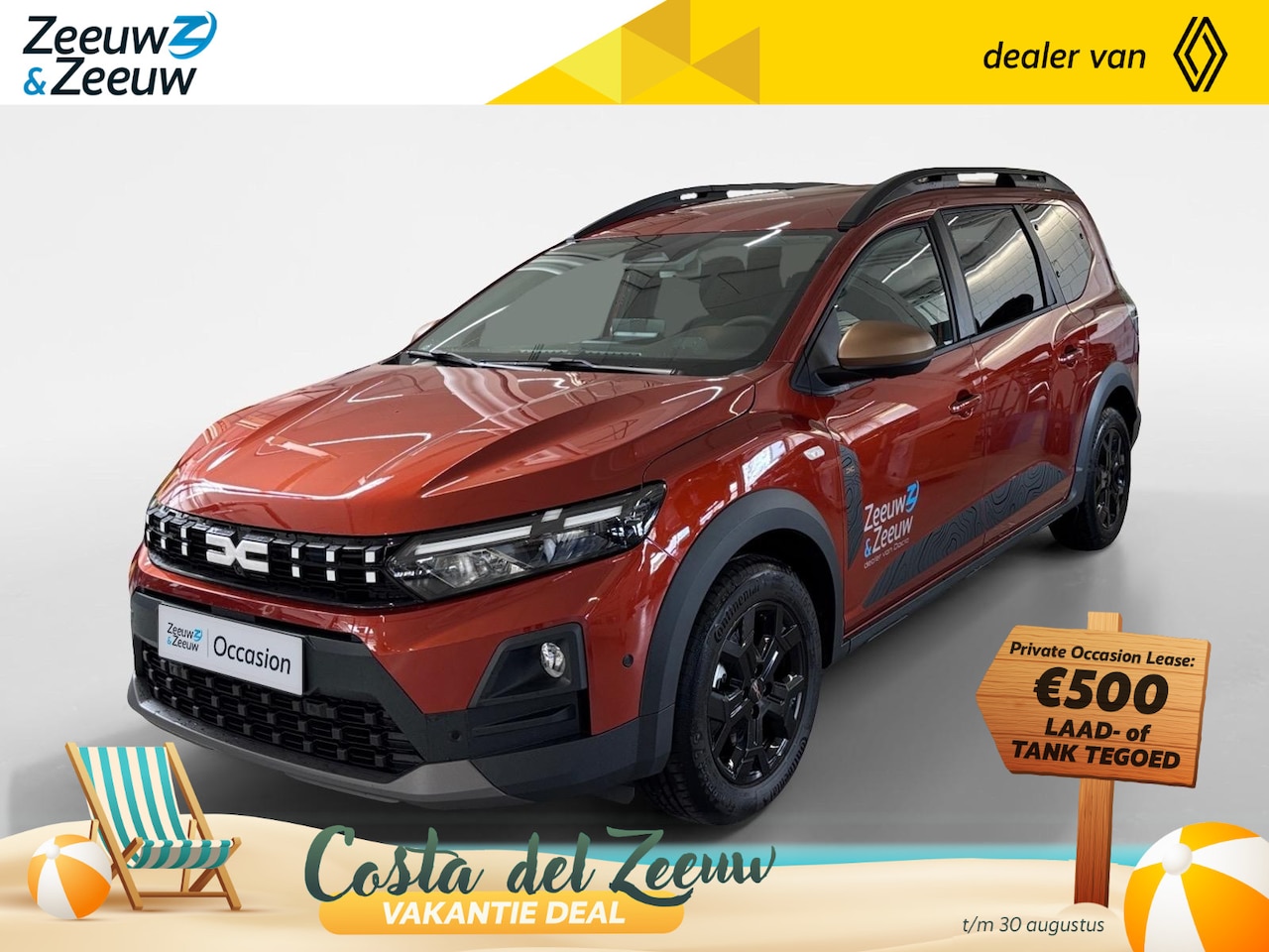 Dacia Jogger - 1.8 hybrid 155 limited edition 7p. AUTOMAAT NAVI AIRCO CAMERA CRUISE CONTROLE APPLE CARPLA - AutoWereld.nl