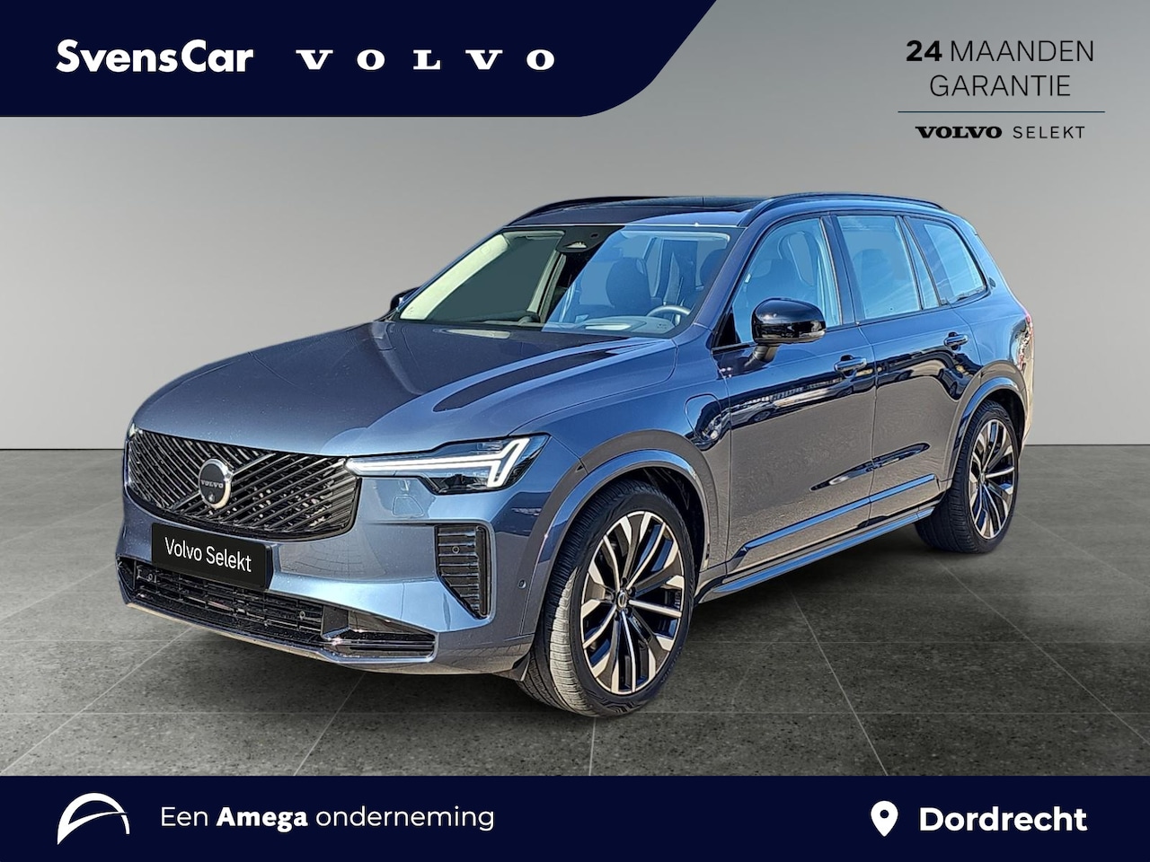 Volvo XC90 - 2.0 T8 Plug-in hybrid AWD Ultra Dark | Luchtvering | Trekhaak | Bowers & Wilkins audio | P - AutoWereld.nl