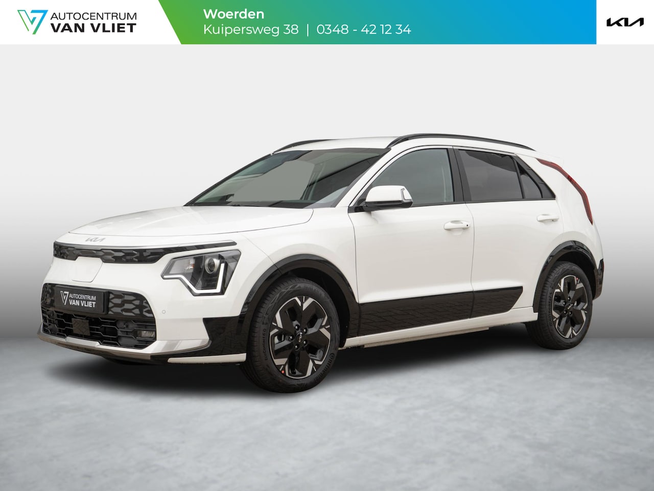 Kia Niro EV - Light Advanced 64.8 kWh | Navigatie | Carplay | Adapt. Cruise | Climate | Keyless | Camera - AutoWereld.nl
