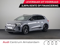Audi Q4 e-tron - S edition 82 KWh 286 pk | Optiekpakket zwart-glanzend | Privacy glas | Trekhaak | Leder/st