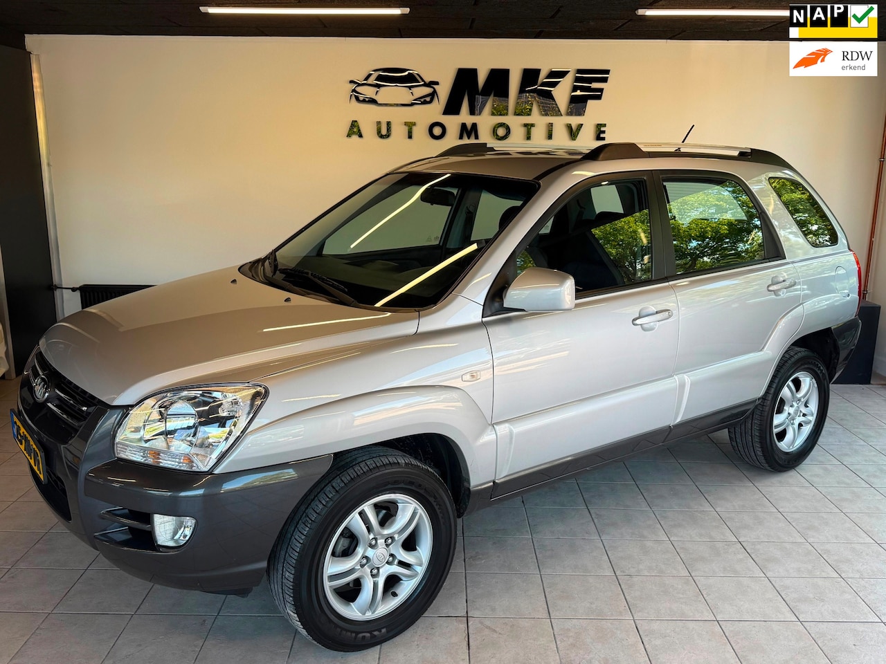 Kia Sportage - 2.0 CVVT Comfort 2007 Airco/LMV/APK/88DKM NAP! - AutoWereld.nl