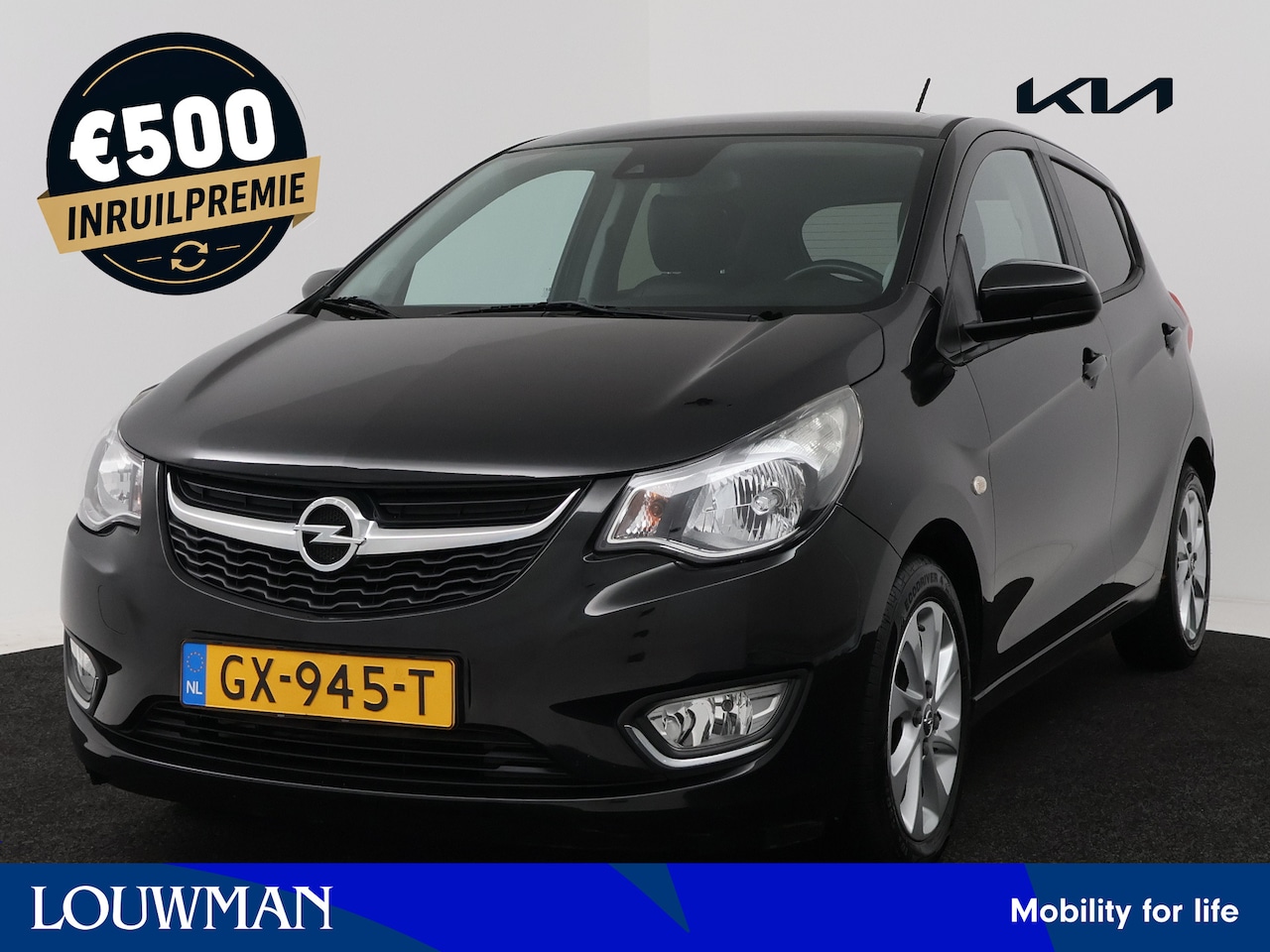 Opel Karl - 1.0 ecoFLEX Cosmo | Climate Control | Half Leder | Lane Assist | €500-inruilpremie - AutoWereld.nl