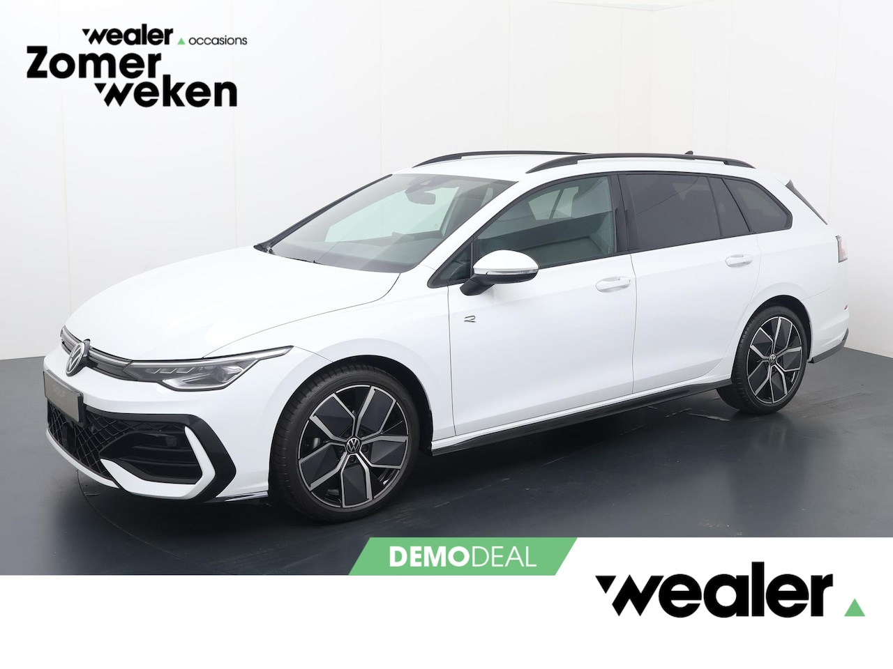 Volkswagen Golf Variant - R-Line-Edition 1.5 eTSI 85 kW / 116 pk 7-DSG | LED Matrix | Area View 360 graden camera | - AutoWereld.nl