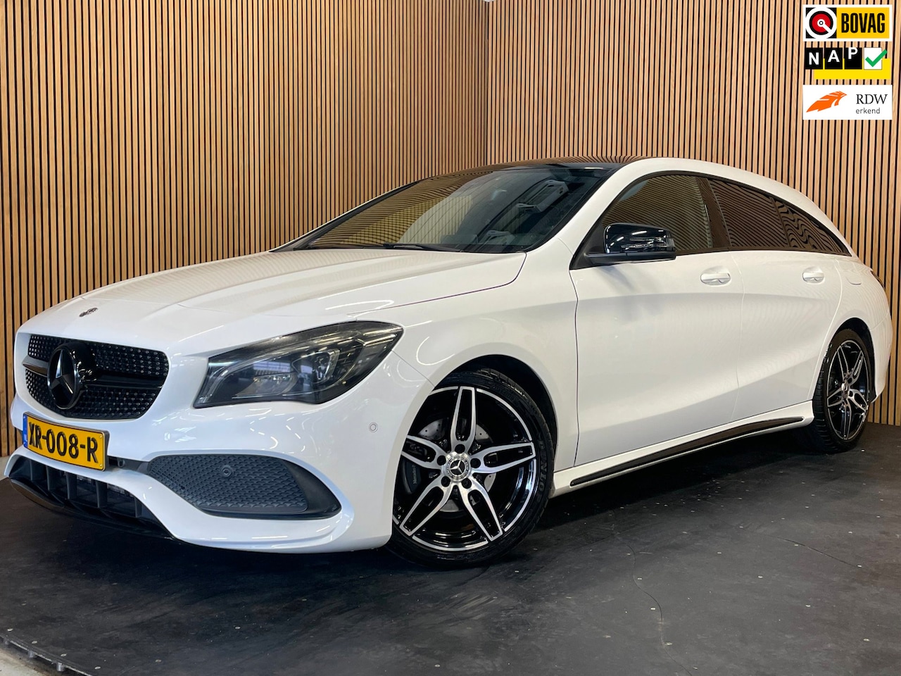 Mercedes-Benz CLA-klasse Shooting Brake - 180|AMG PAKKET|LEDER|CAMERA|CRUISE CONTROL|STOELVERWARMING|NAVIGATIE|NAP|ORG. NL-AUTO| - AutoWereld.nl