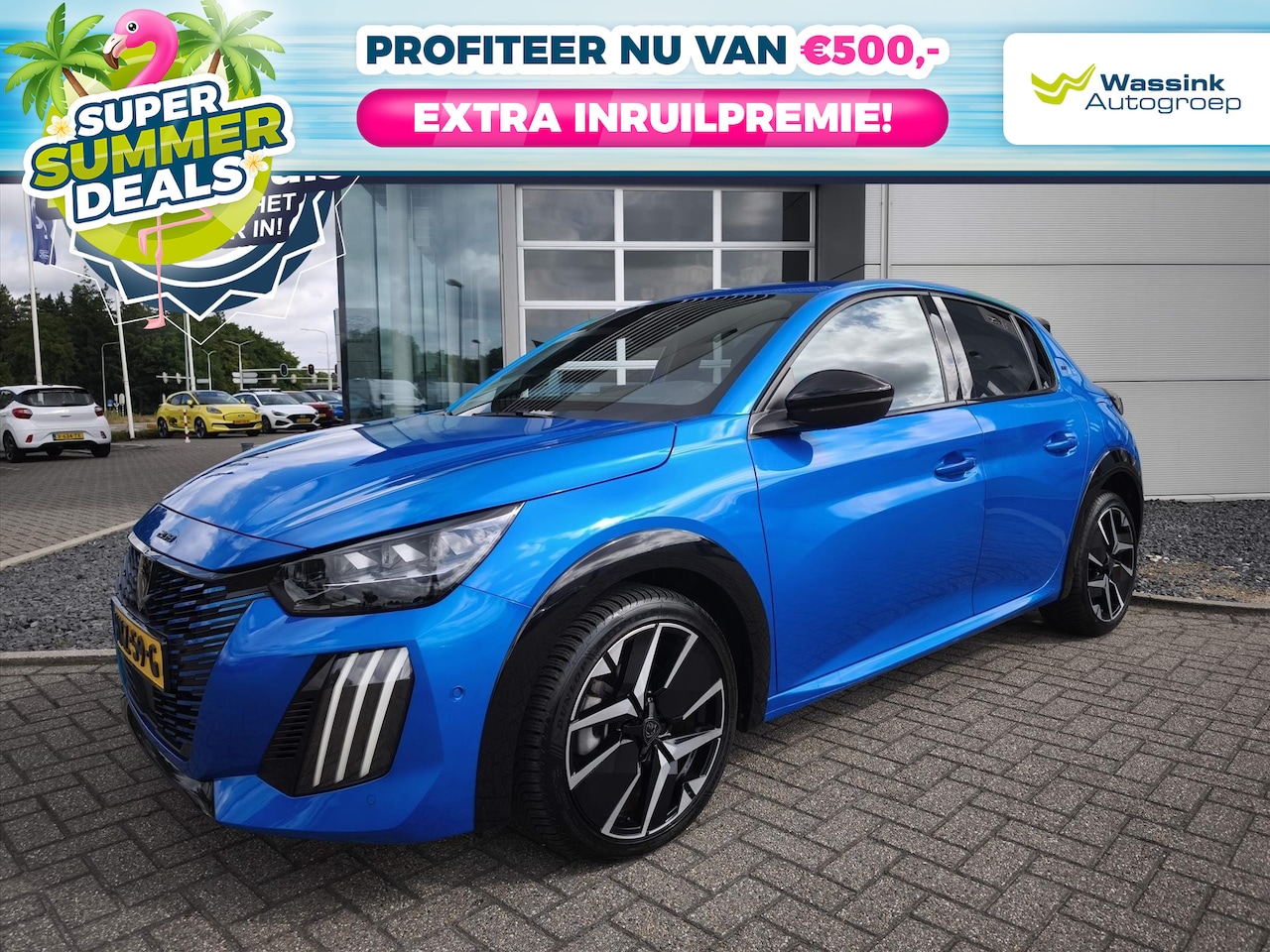 Peugeot 208 - 1.2 Hybrid 136 GT | SUMMERDEALS | Navigatie | Adaptive cruise | Full LED | Sportinterieur - AutoWereld.nl