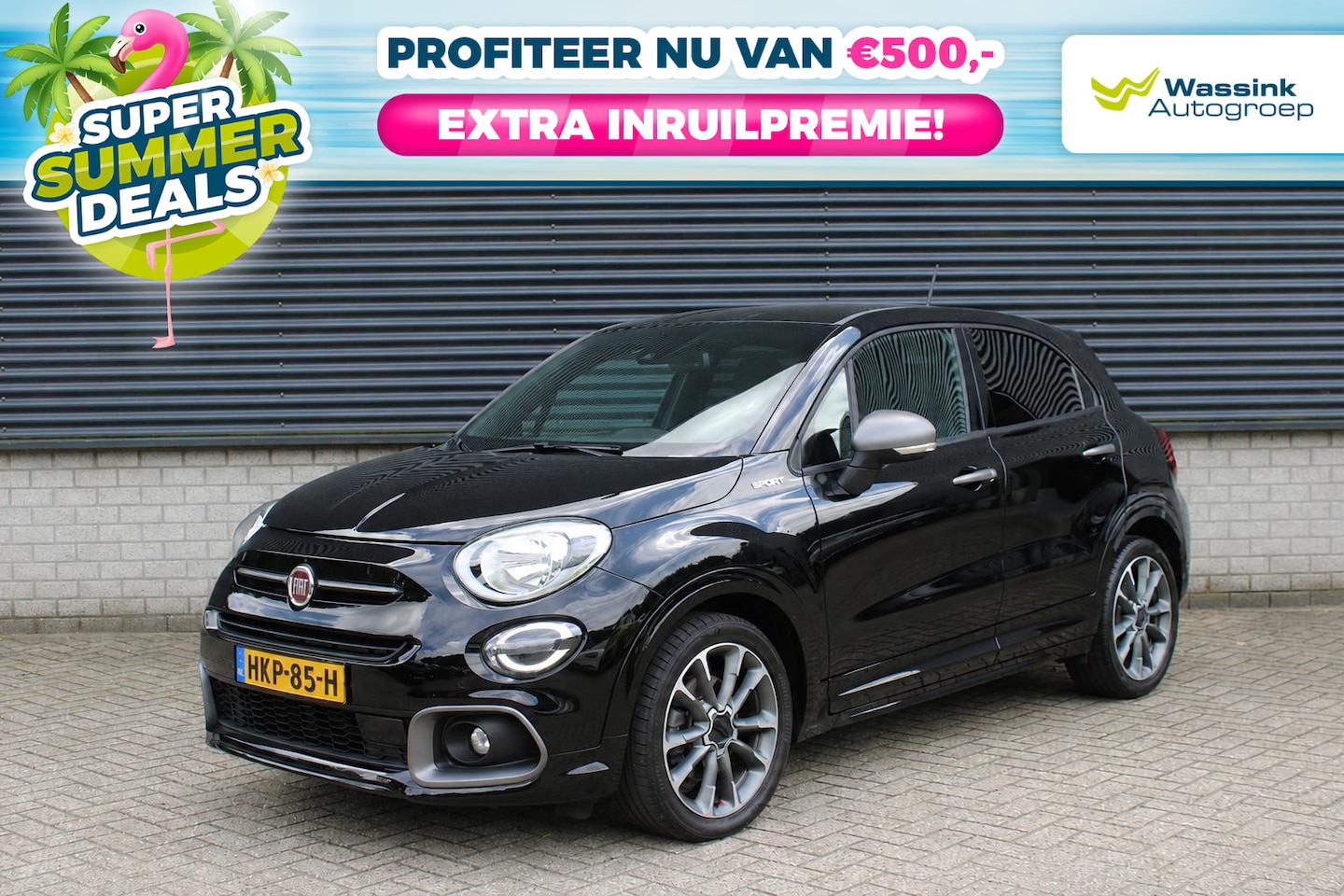 Fiat 500 X - 1.3 FireFly Turbo 150 Sport SUMMER DEAL // Automaat - AutoWereld.nl