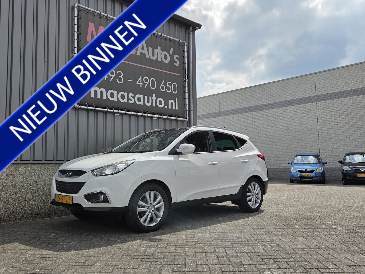 Hyundai ix35 - 2.0i i-Catcher uitvoering panorama-dak leder stoelverwarming !!! - AutoWereld.nl