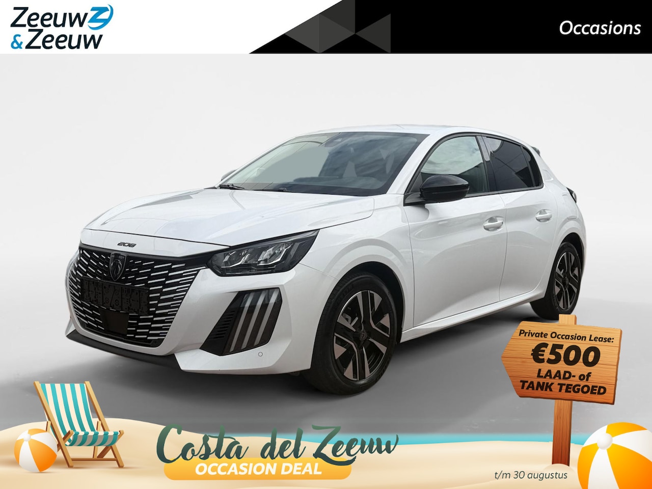 Peugeot 208 - 1.2 Hybrid 110 e-DCS6 Allure | Automaat | Parkeersensoren | Apple Carplay & Android Auto | - AutoWereld.nl