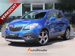 Opel Mokka - 1.4 TURBO Cosmo 140PK I Leder I Camera I Navi I Trekhaak I Stuur/Stoelverwarming