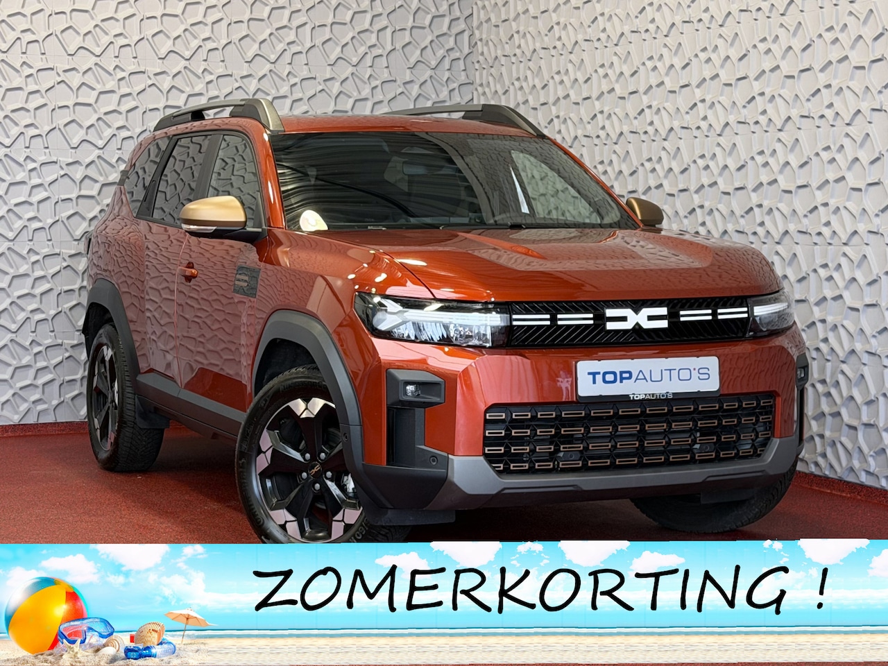 Dacia Bigster - 1.2 MILD HYBRID 130 4X4 PANO SCHUIFDAK NAVI ELEK.KLEP CAMERA STOEL/STUUR VERW. LED AWD 4X4 - AutoWereld.nl