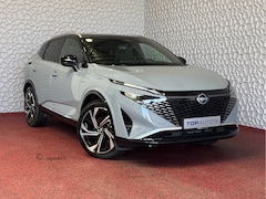 Nissan Qashqai - 1.3 MHEV 160PK TEKNA PLUS BOSE TWO TONE 20''LMV LEER ALCANTARA PANO MASSAGE BOSE STOEL/STU