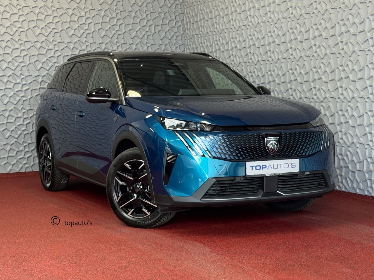 Peugeot 5008 - 1.2 HYBRID 145 GT NIEUWE AUTO 7PERS OPENDAK STOEL/STUUR VERW. ELEK.KLEP LED 7P 7 Persoons - AutoWereld.nl