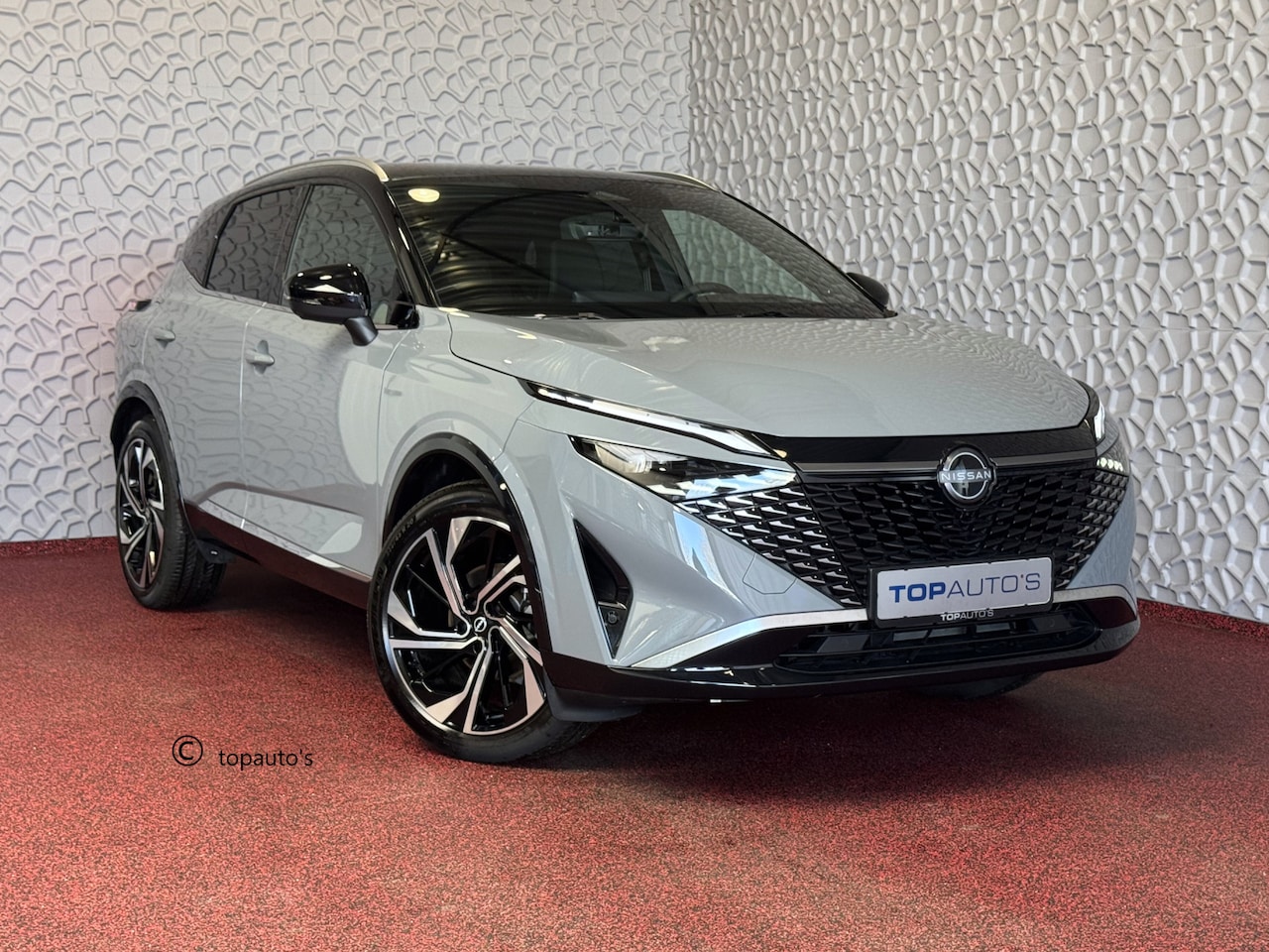 Nissan Qashqai - 1.3 MHEV 160PK 4CILINDER 1800KG TREKVERM TEKNA PLUS BOSE 2-TONE 20''LMV LEER ALCANTARA PAN - AutoWereld.nl
