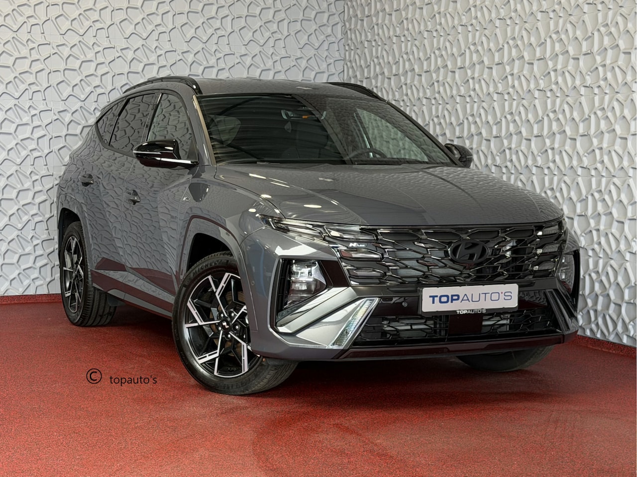 Hyundai Tucson - NIEUW 1.6 T-GDI PHEV N-LINE 360°CAMERA ELEK.KLEP ELEK.STOEL MEMORY VERWARMD/GEKOELD SUBWOO - AutoWereld.nl