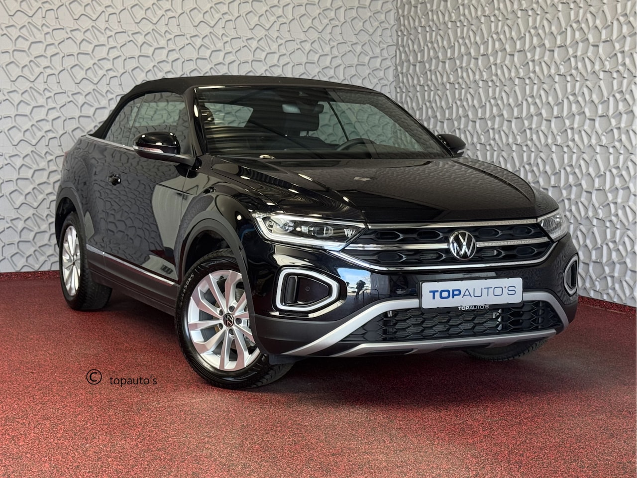 Volkswagen T-Roc Cabrio - TSI VIR.COCKPIT CARPLAY NAVI IQ.LED STOEL/STUUR.VERW DAB ADAP.CRUISE ✅Top Auto's Wijchen. - AutoWereld.nl