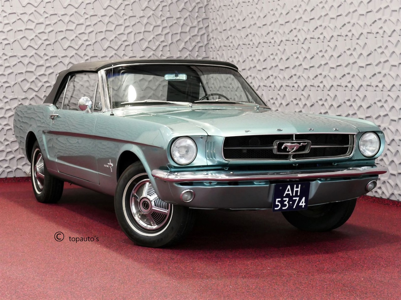 Ford Mustang Convertible - 6 CYL LIJN ZELDZAAM 1965 - AutoWereld.nl