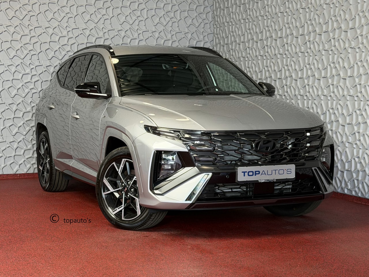 Hyundai Tucson - .6 T-GDI PHEV N-LINE NIEUW 360CAM ELEK.KLEP MEMORY STOEL VERWARMD/KOELING SUBWFR 19" LMV Z - AutoWereld.nl