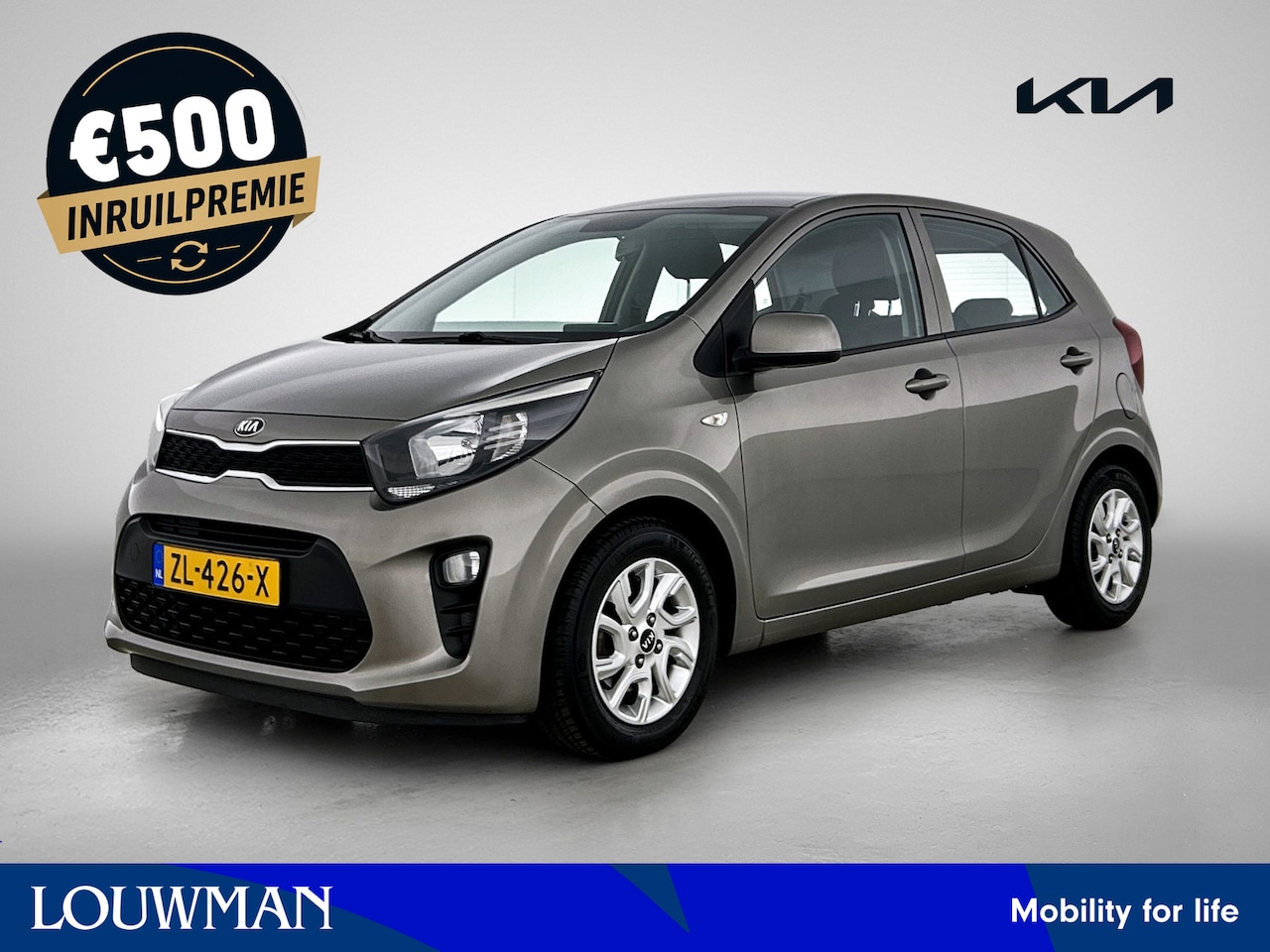 Kia Picanto - 1.0 MPi DynamicLine Lichtmetalen velgen | Airco | Achteruitrijcamera €500-inruilpremie - AutoWereld.nl