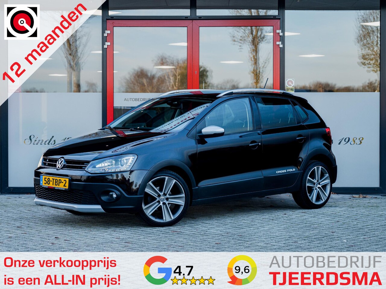 Volkswagen Polo - 1.2 TSI Cross | Trekhaak | Origineel NL | Navigatie | Stoelverwarming | Parkeersensoren | - AutoWereld.nl