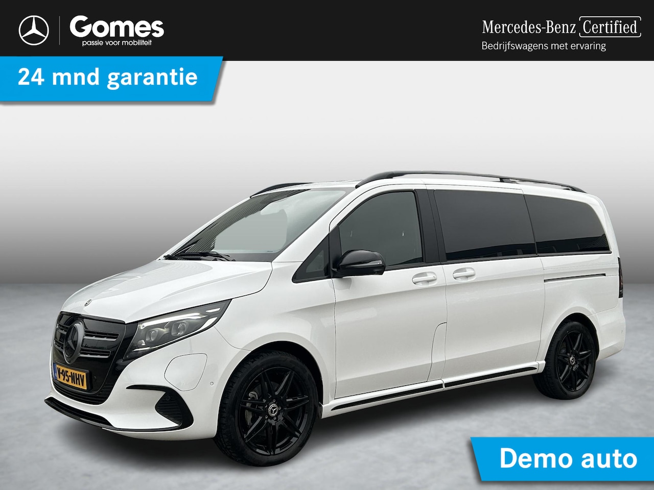 Mercedes-Benz EQV - 300 L2 90kWh Dubbel Cabine | Airmatic | Memory pakket | Burmester | Adaptieve Cruise Contr - AutoWereld.nl