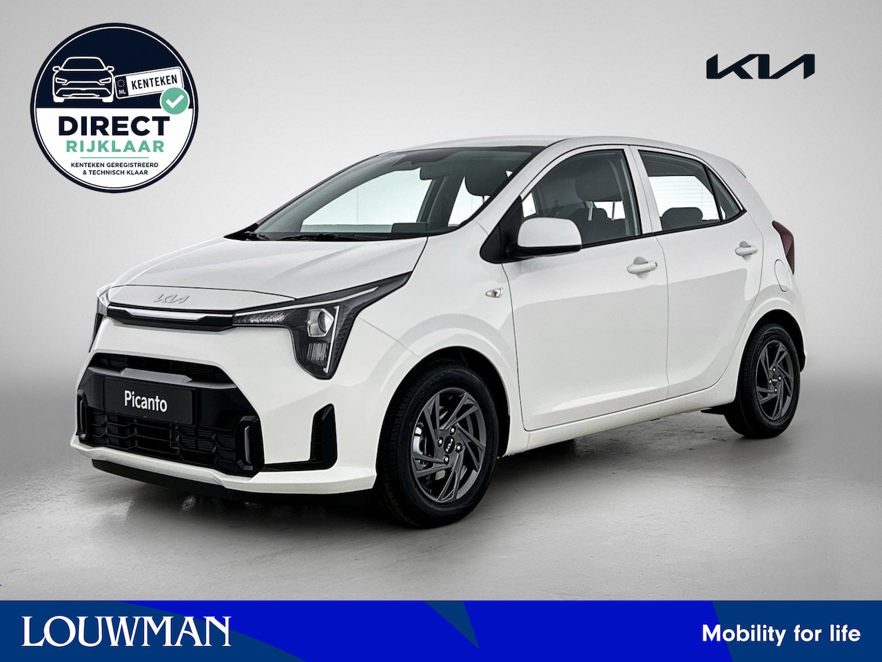 Kia Picanto - 1.0 GDi DynamicLine ** SNEL LEVERBAAR ** incl lichtmetalen velgen Direct-rijden - AutoWereld.nl