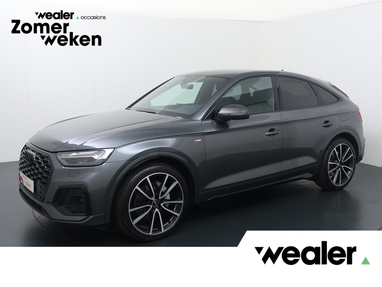 Audi Q5 Sportback - 50 TFSI e S edition Competition | 299 PK | SoH 87% | Trekhaak | 360 graden camera | Matrix - AutoWereld.nl