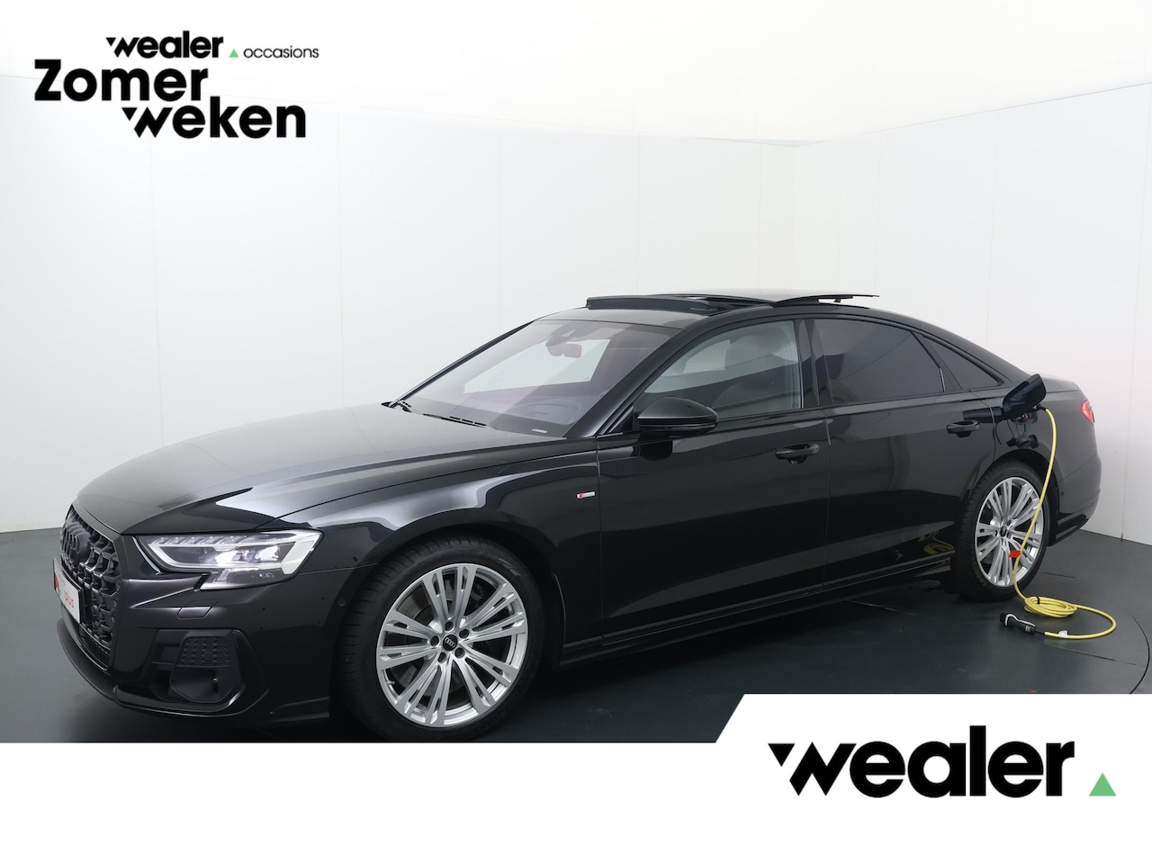 Audi A8 - 60 TFSI e quattro | 462 PK | SoH 89% | Panoramadak | Digitale Matrix LED koplampen | Nacht - AutoWereld.nl