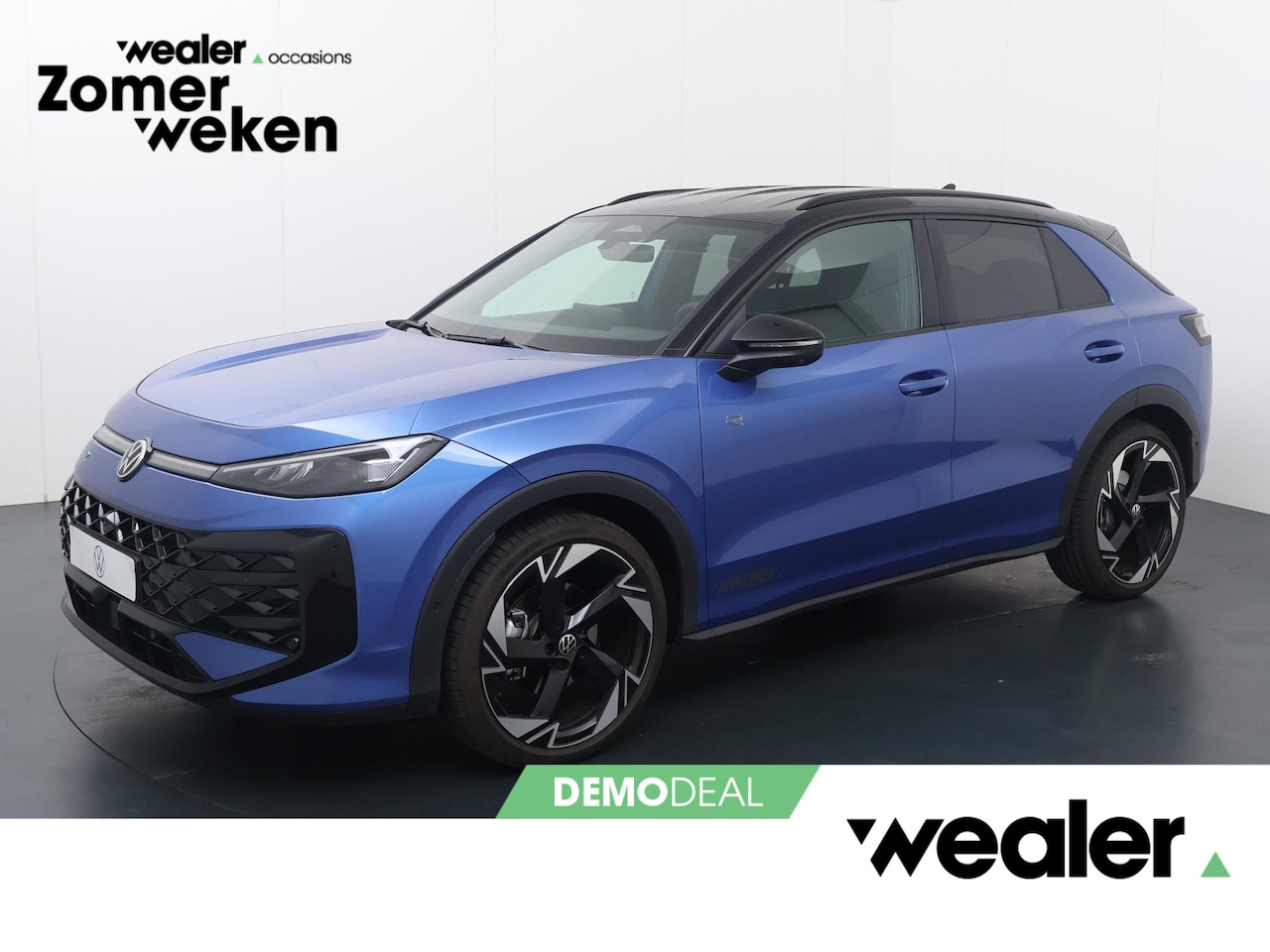 Volkswagen T-Roc - 1.5 eTsi 150pk DSG R-Line First Edition | Elektr. achterklep | Black Style | LED Matrix | - AutoWereld.nl