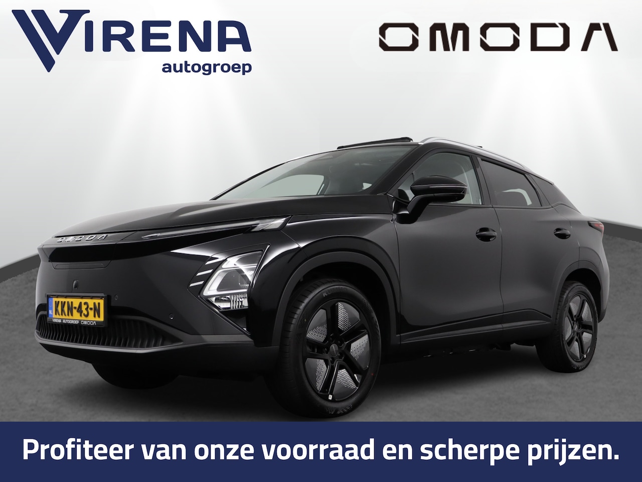 Omoda 5 - EV Premium 61 kWh *DEMO* - Stoel/Stuurwiel verwarming - Schuif/Kanteldak - Navigatie - Ada - AutoWereld.nl