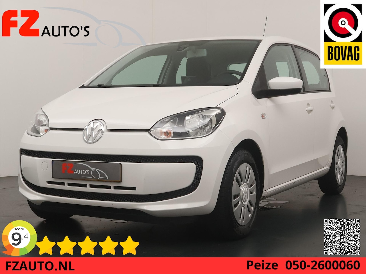 Volkswagen Up! - 1.0 high up! 5 drs - Navigatie - Airconditioning - AutoWereld.nl