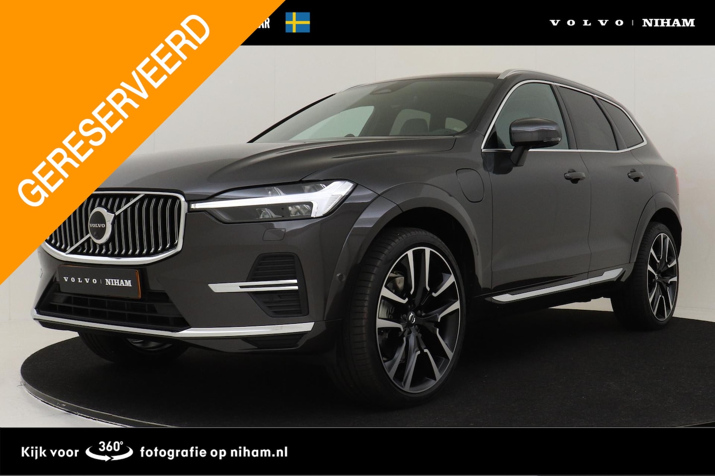 Volvo XC60 - T6 PLUG-IN HYBRID AWD ULTRA BRIGHT *VOL!* -PANO.DAK|BOWERS&WILKINS|LUCHTVERING|360°CAM|HEA - AutoWereld.nl