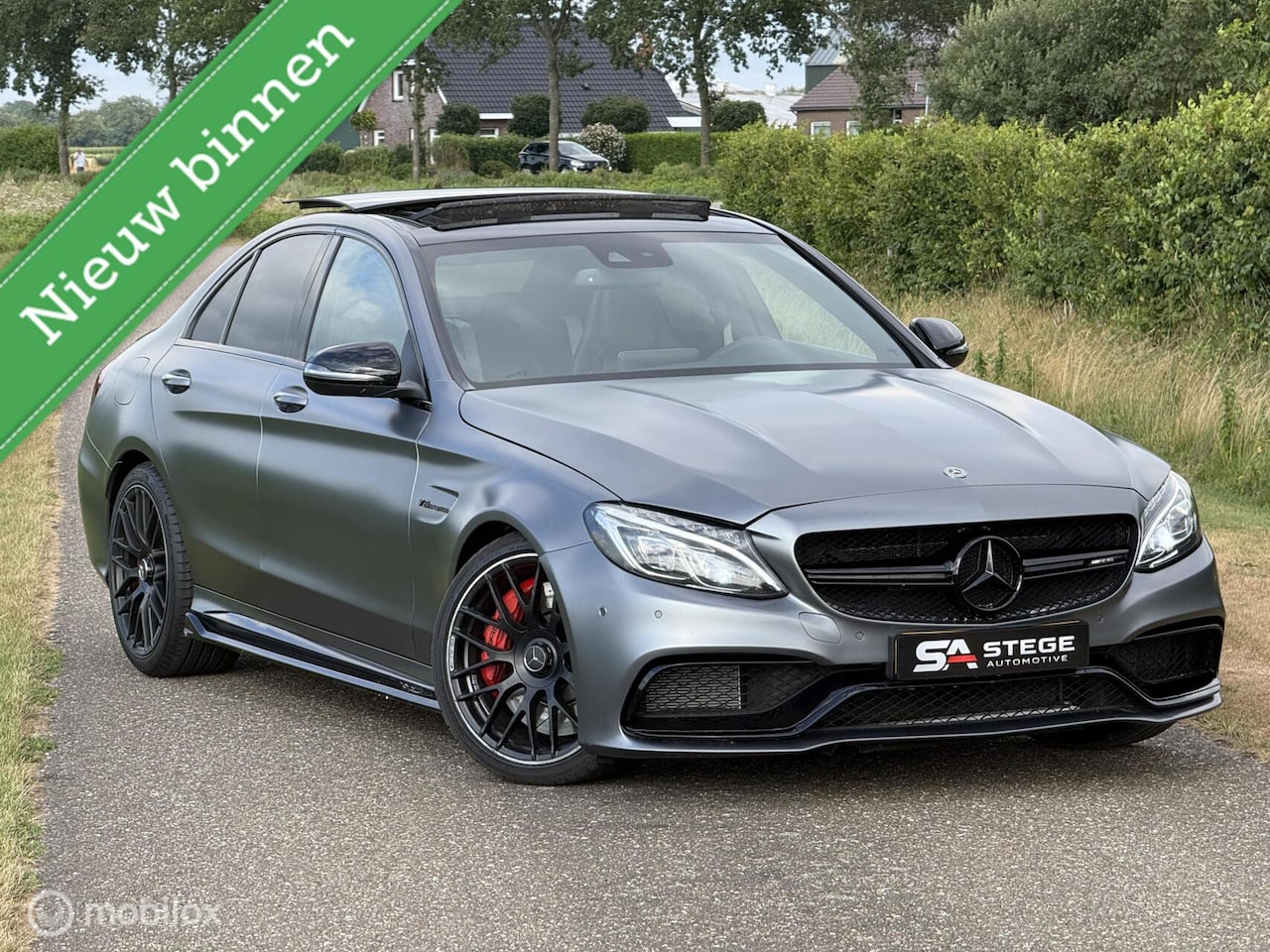 Mercedes-Benz C-klasse - AMG 63 S |Pano|Burmstr|kuip|Magno - AutoWereld.nl