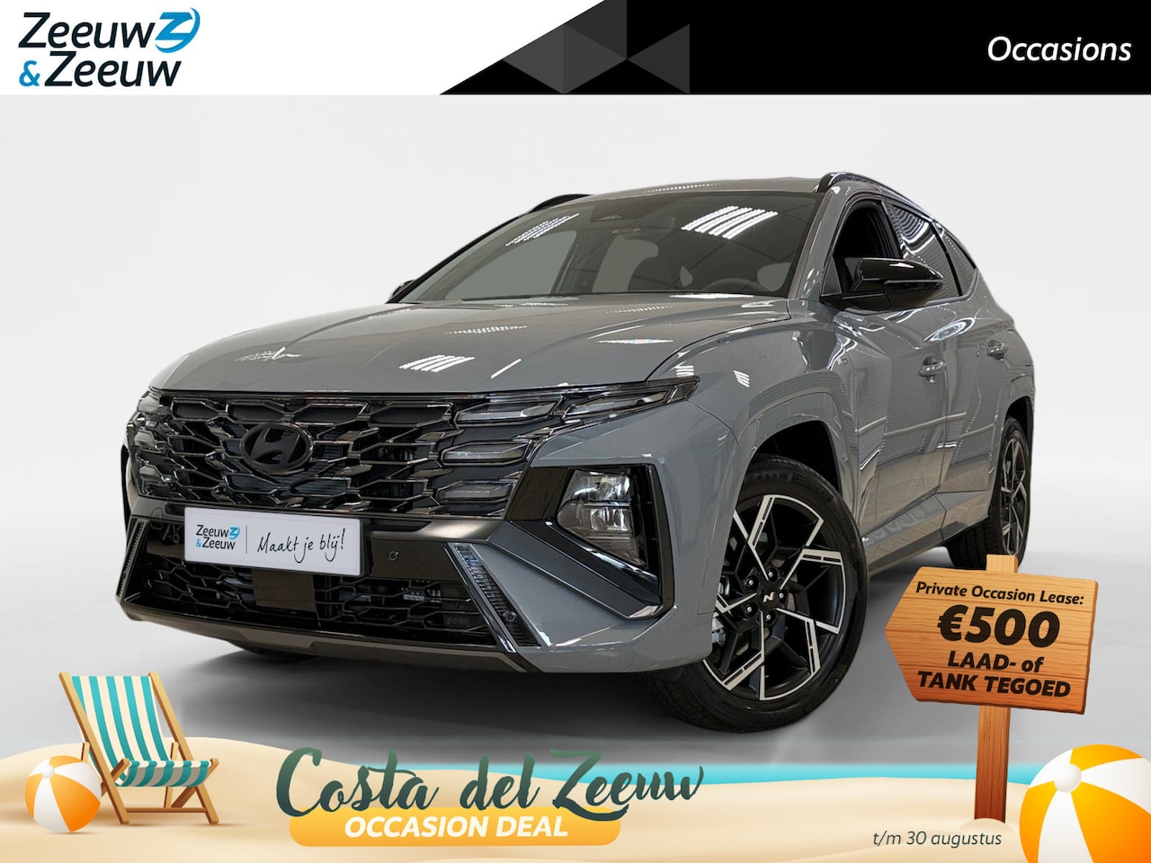 Hyundai Tucson - 1.6 T-GDI PHEV N Line Edition | Stoelverwarming | Camera | Navi | Clima - AutoWereld.nl