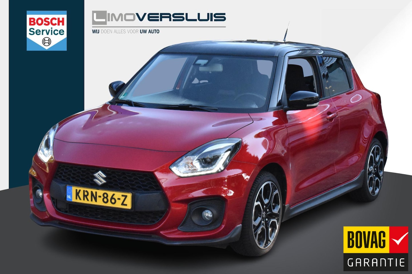 Suzuki Swift - 1.4 Sport Smart Hybrid | Sportstoelen | Stoelverwarming | BSM | Adaptieve Cruise | 12 mnd - AutoWereld.nl