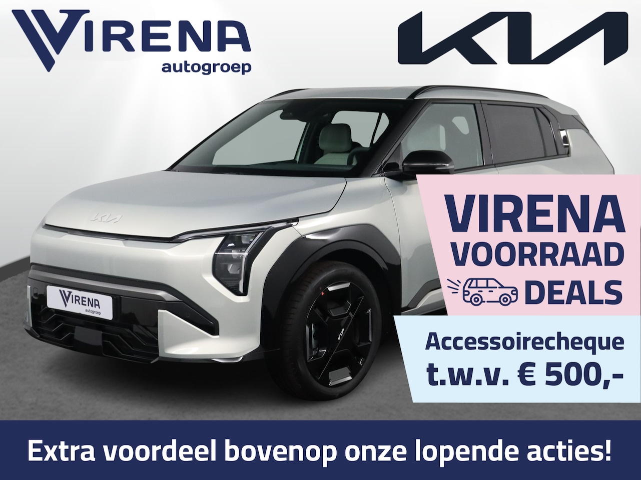 Kia EV3 - GT-Line Business Edition 81.4 kWh Camera - Adaptieve Cruise control - AppleCarplay - Andro - AutoWereld.nl