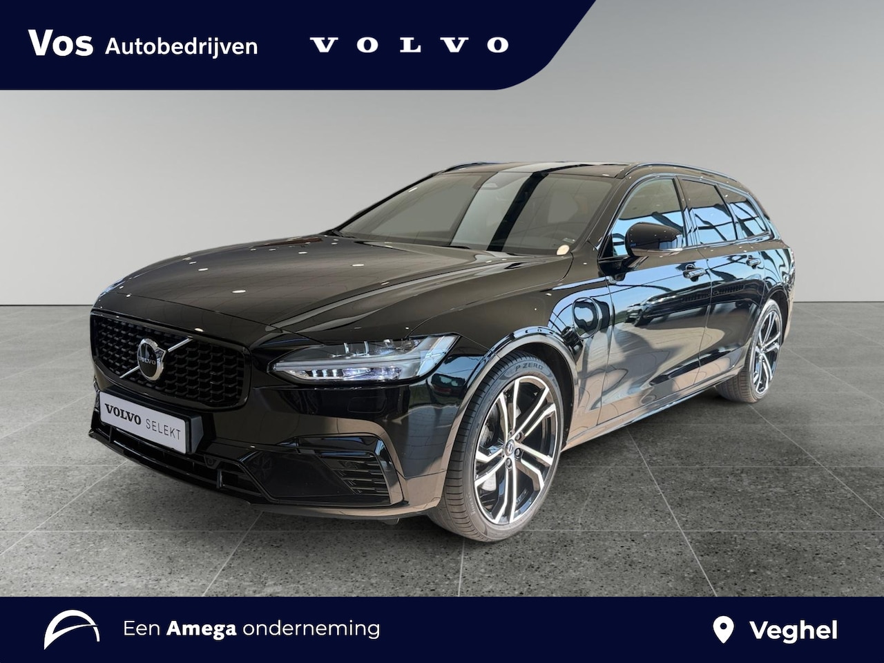 Volvo V90 - T6 Plug-in hybrid AWD Plus Dark | LONG RANGE | Luchtvering | Panoramadak - AutoWereld.nl